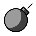 Bomb SVG Icon